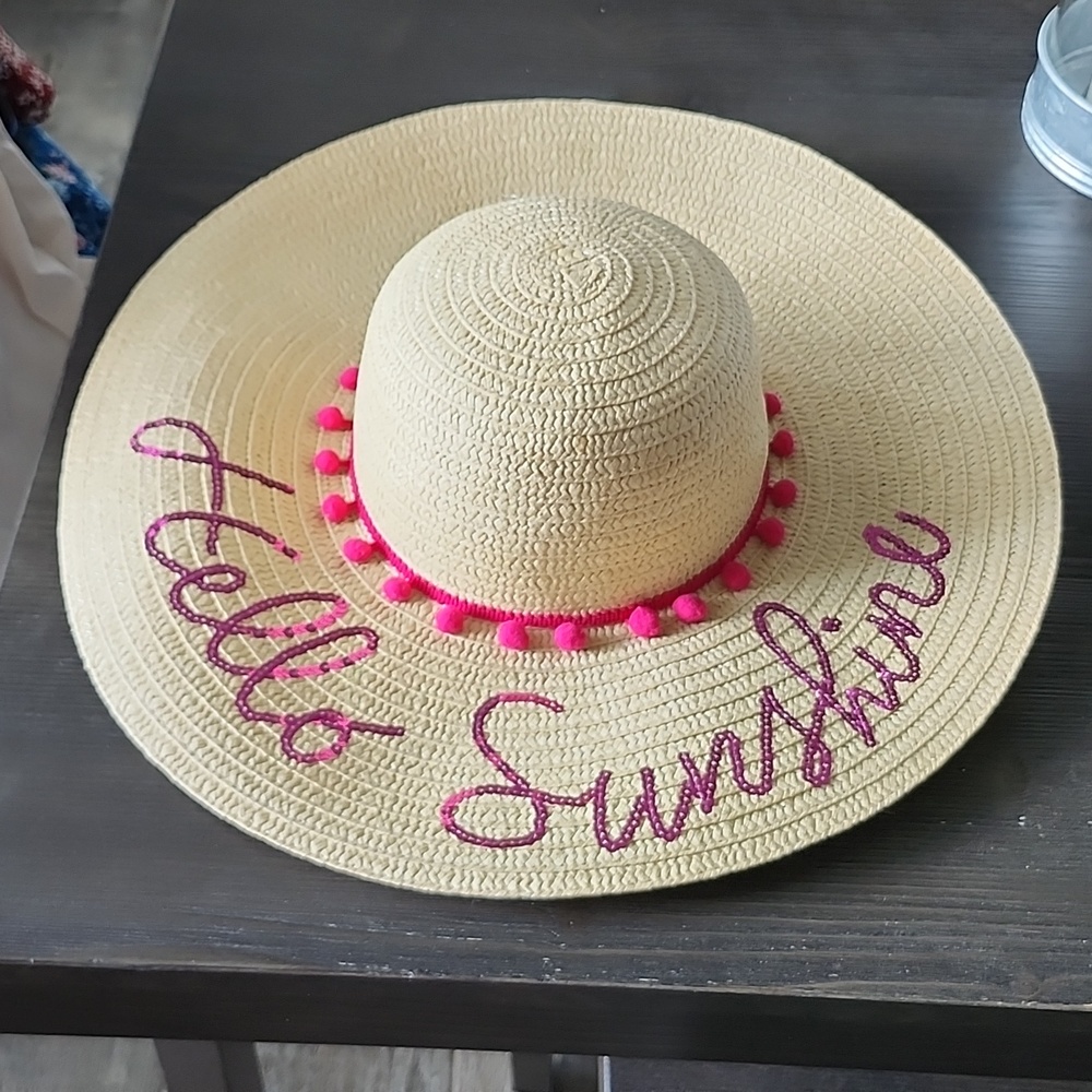 3 summer hats.